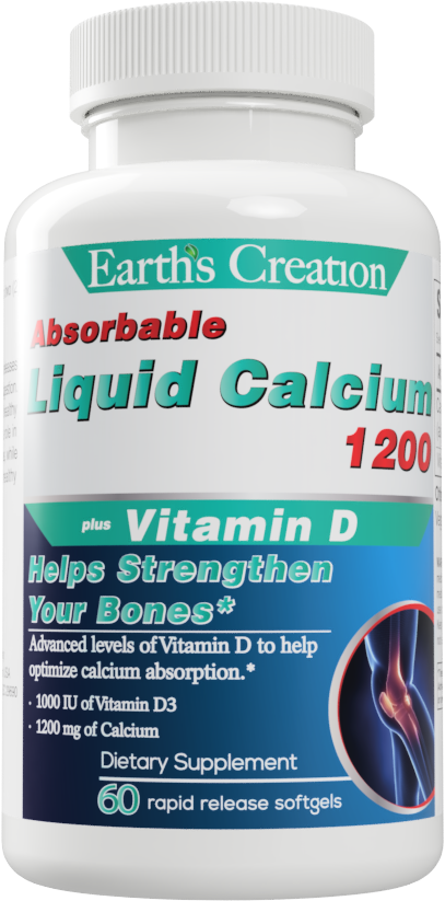 Liquid Calcium + Vitamin D | Earth's Creation USAEarth's Creation USA