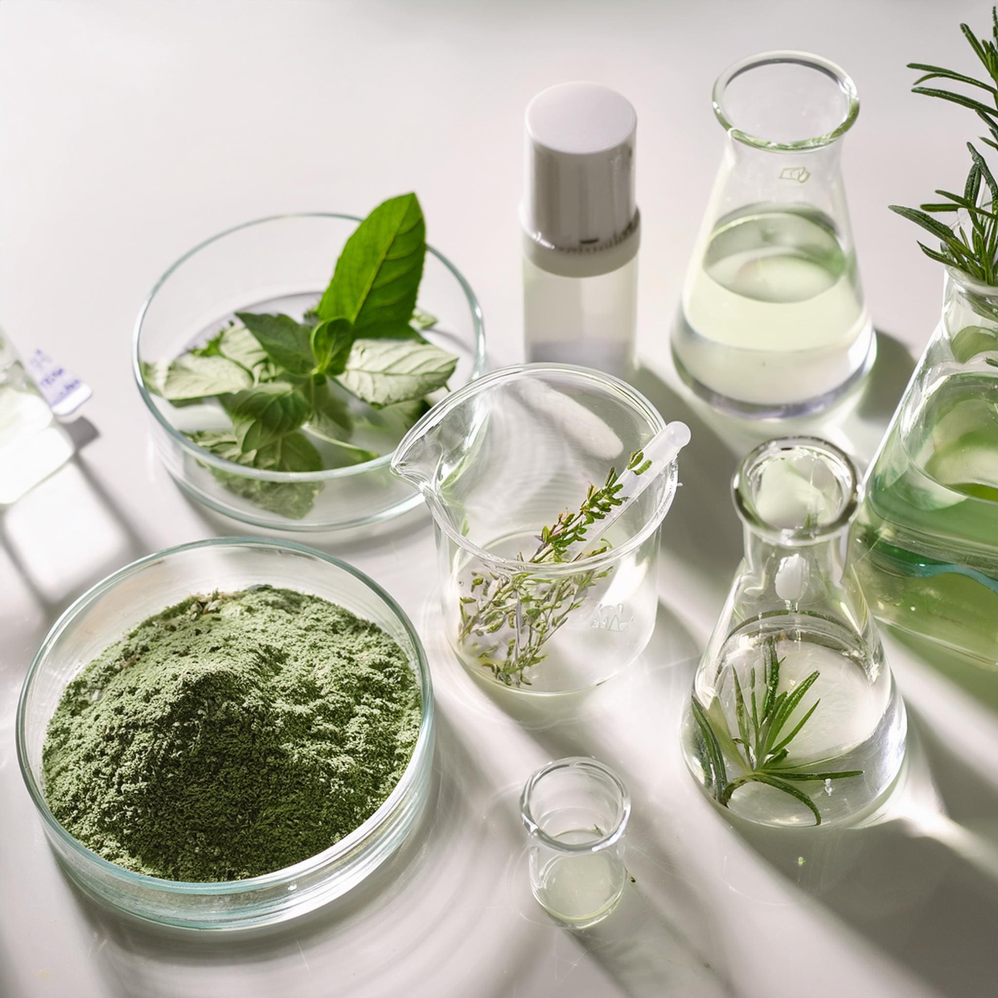 Firefly mixing for research and development lots of white tones and have herbal elements also have p 1 - Lab